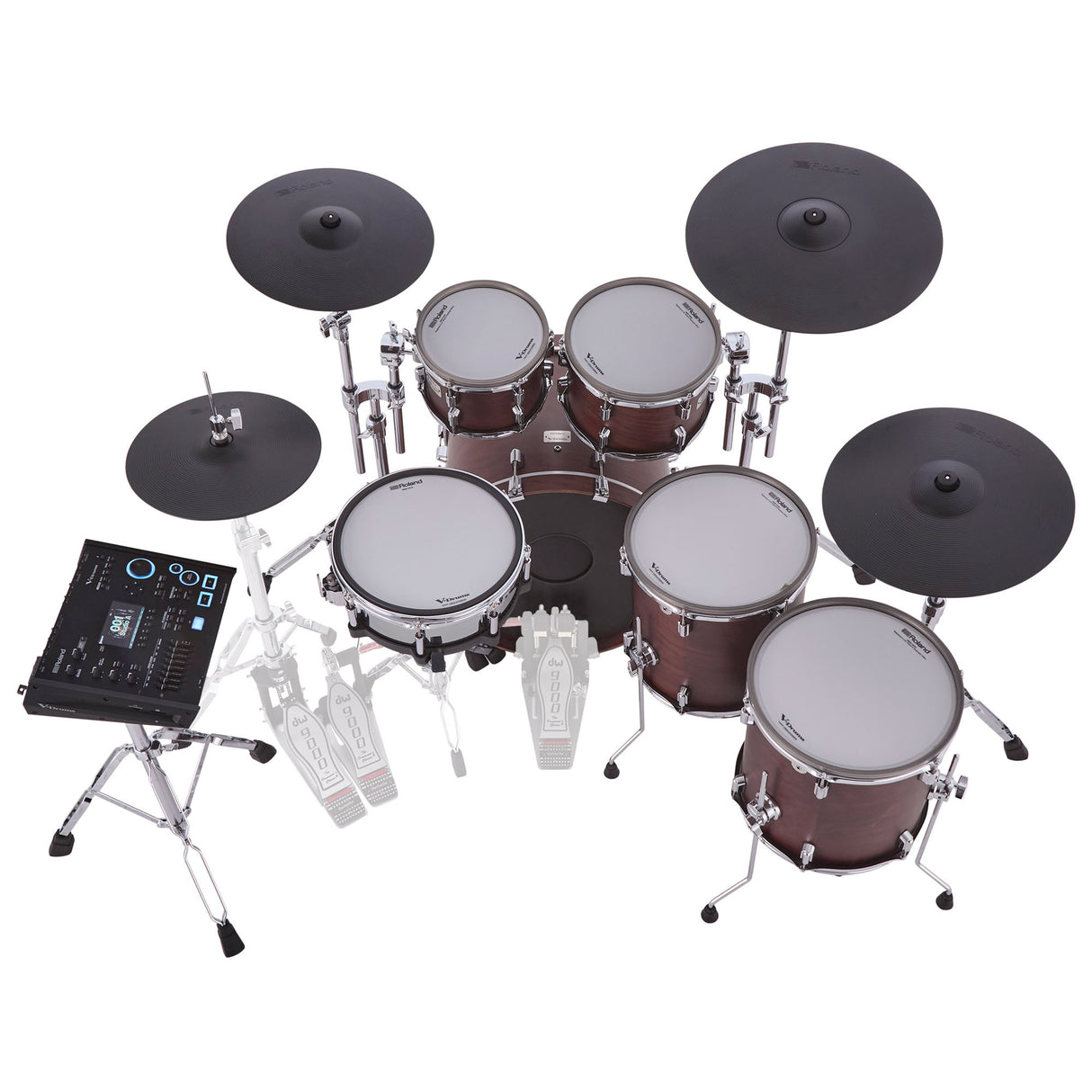 Roland VAD716 Akustiske Design V-Drums (Satin Walnut)
