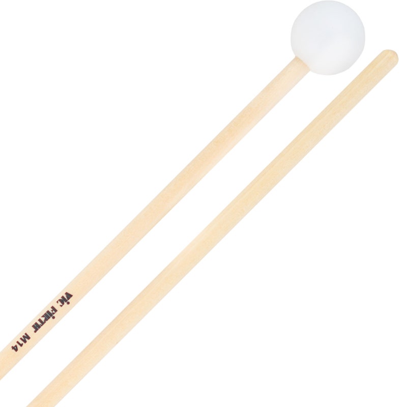 Vic Firth M14 American Custom Keyboards, Soft-White Poly