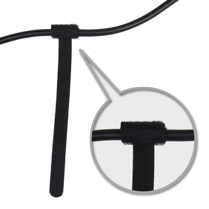 Cable tie Velcro Hook & Loop 10 pcs (150mm)