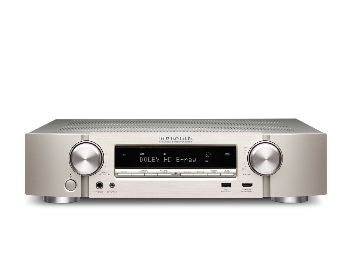 Marantz NR1510/N1SG 5.2 Surround Receiver, Silver