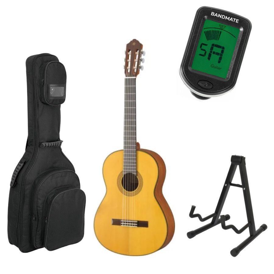 Yamaha CG122MS Spanish Guitar Starter Kit