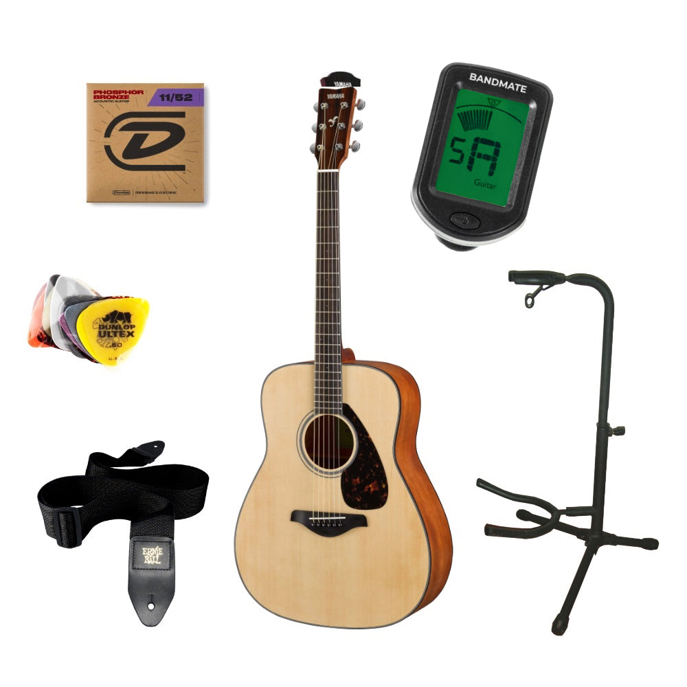 Yamaha FG800M NT II - Natural - Starter pack