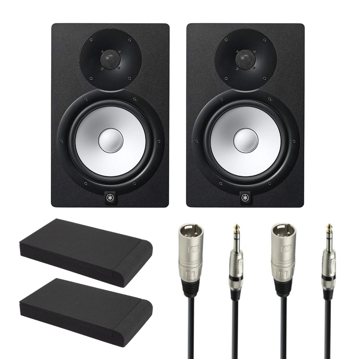 Yamaha HS8 Studio Monitor Starter Kit (Black)