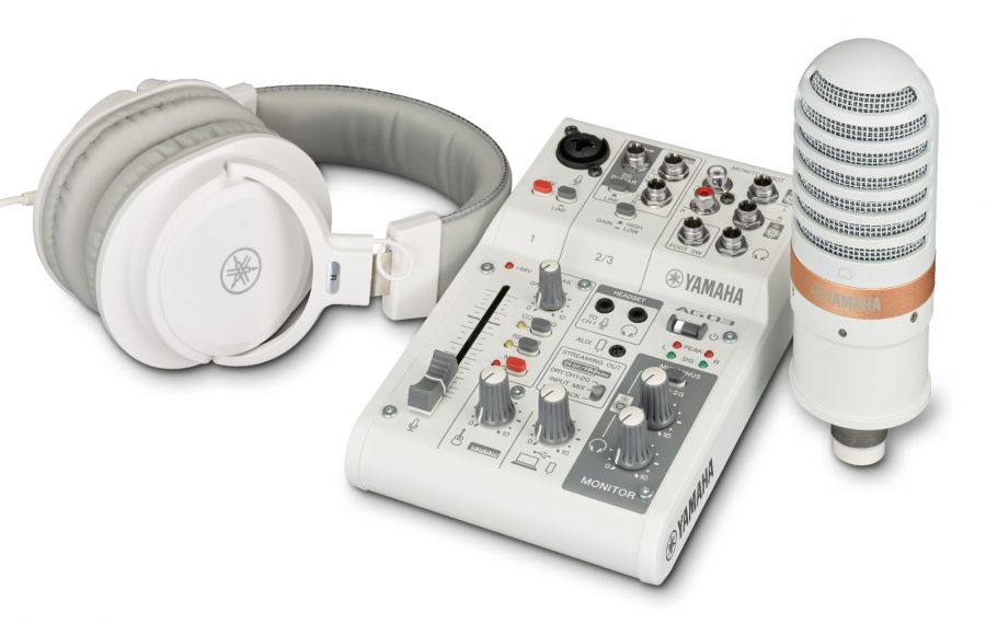 Yamaha AG03 MkII - Live Streaming Bundle (White)