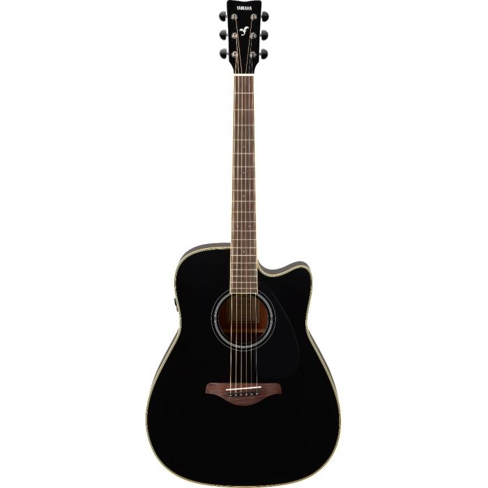 Yamaha FGC-TA TransAcoustic Western Guitar - Black
