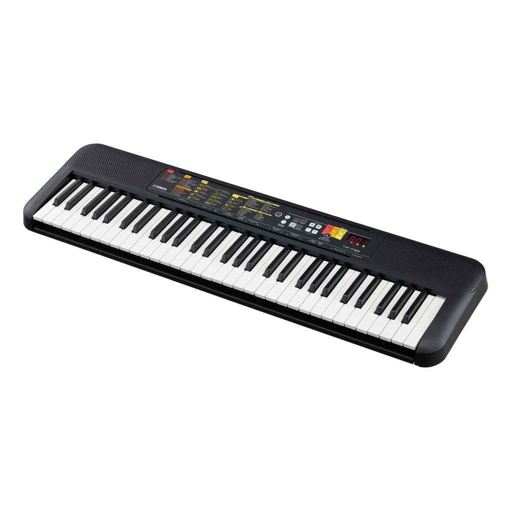 Yamaha PSR-F52 Keyboards (Black) Bundle