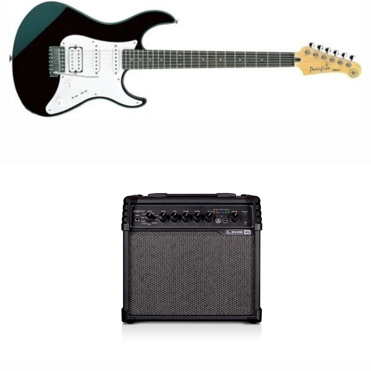 Yamaha Pacifica Electric Guitar GPA112J - Black