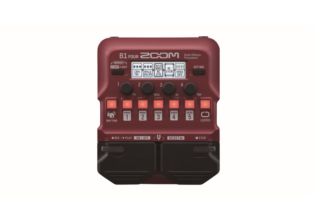 Zoom B1 Four Bass Multi-Effect
