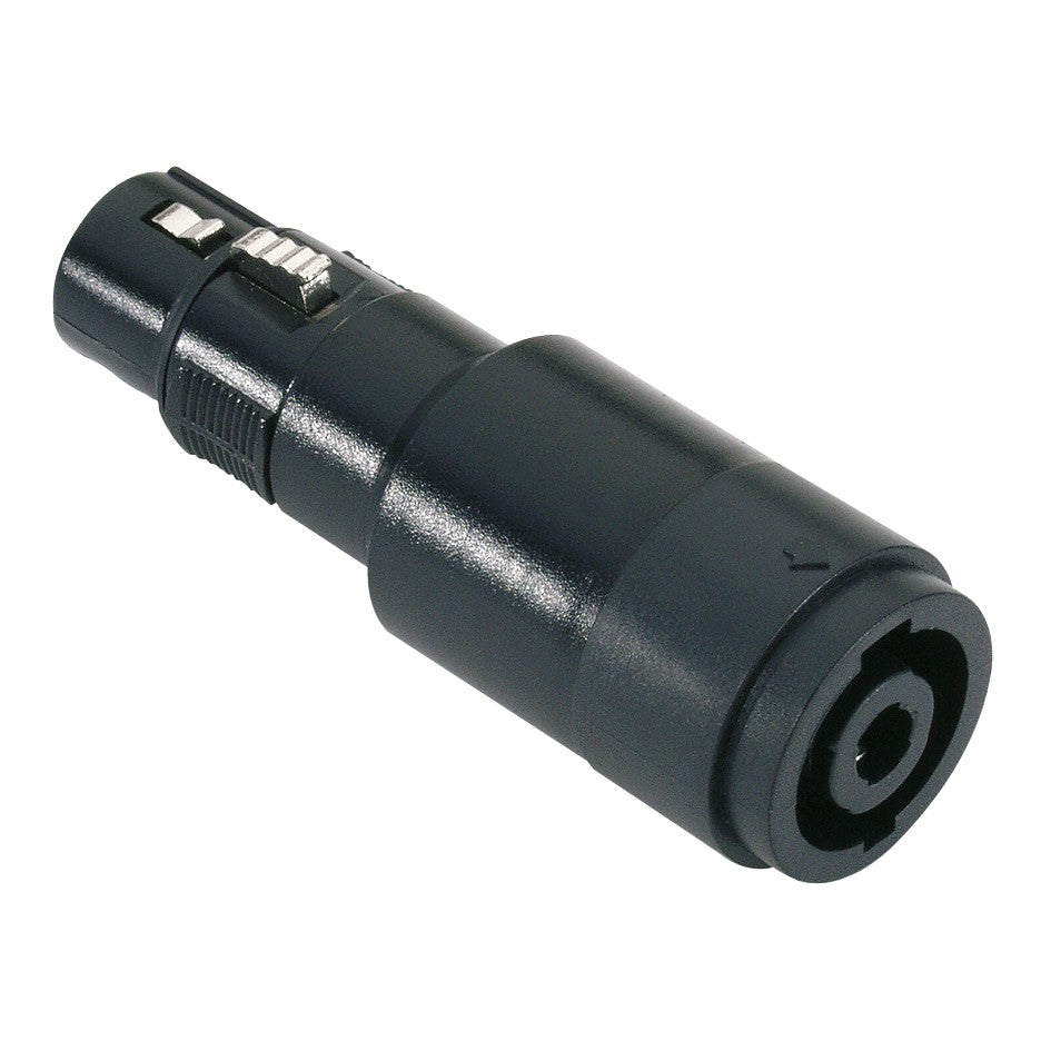 Adapter Audio Connector Speakon 4-pole Chassis to XLR Female