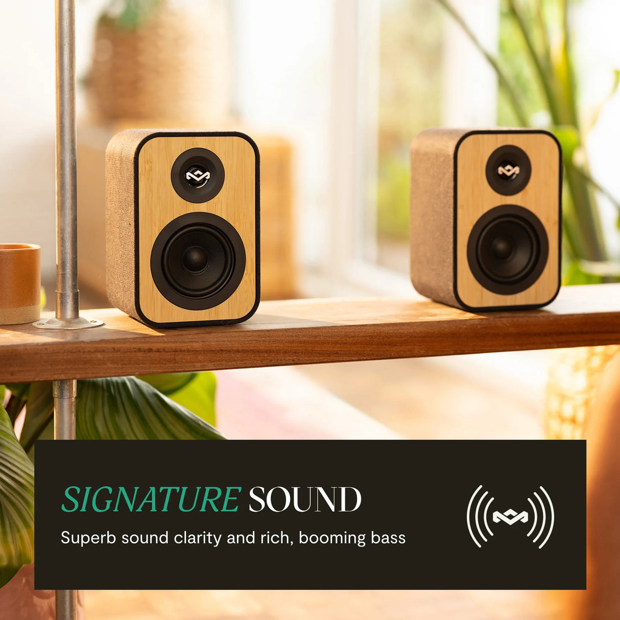 House of Marley Revolution Bluetooth Turntable & Speaker Bundle