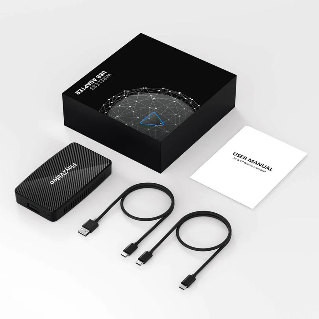 All-in-one adapter, Wireless CarPlay/Android Auto / Video