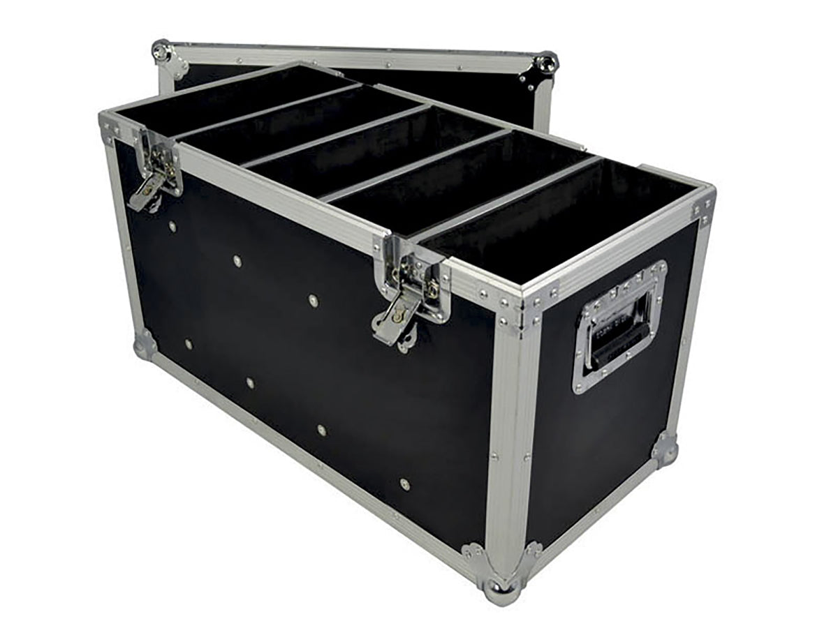 Cobra LED Par Flightcase w. 5 compartments