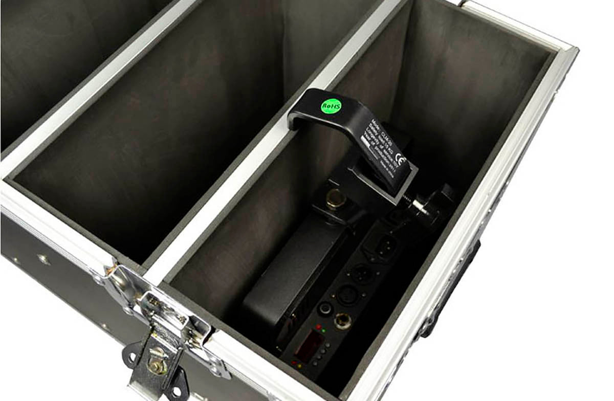 Cobra LED Par Flightcase w. 5 compartments
