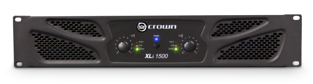 Crown XLi1500 Amplifier 2 x 330 Watt 8 Ohm