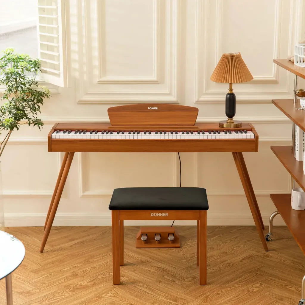 Donner DDP-80 digital piano wood