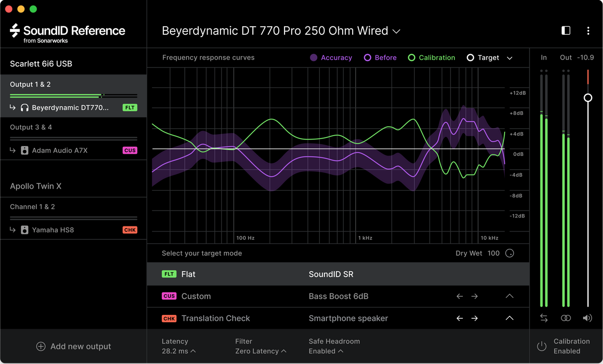 SoundID Reference Virtual Monitoring