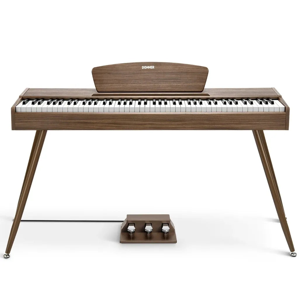 Donner DDP-80 Electric Piano Walnut Complete Package