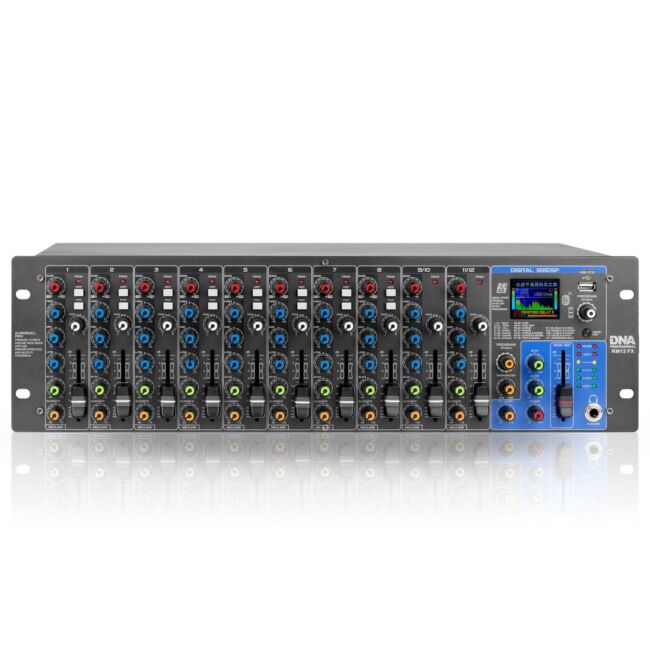DNA RM12FX Rack mixer with Bluetooth