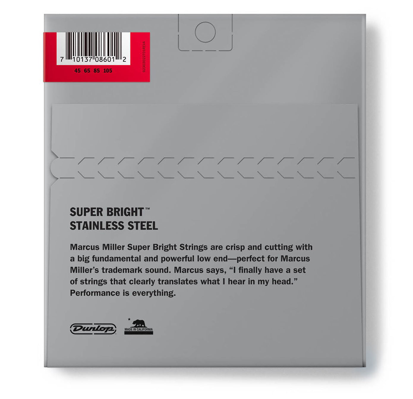 Dunlop DBMMS45105 bass strings 45-105