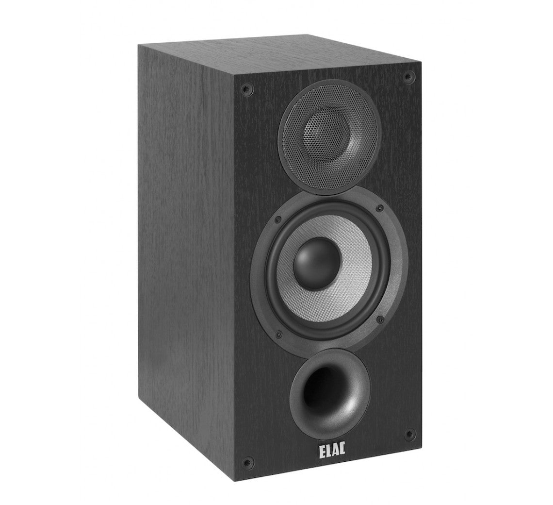 Elac Debut B5.2 Bookshelf Speaker Set (Black)