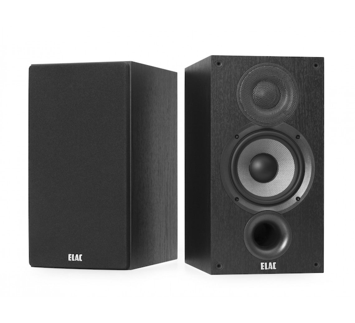 Elac Debut B5.2 Bookshelf Speaker Set (Black)