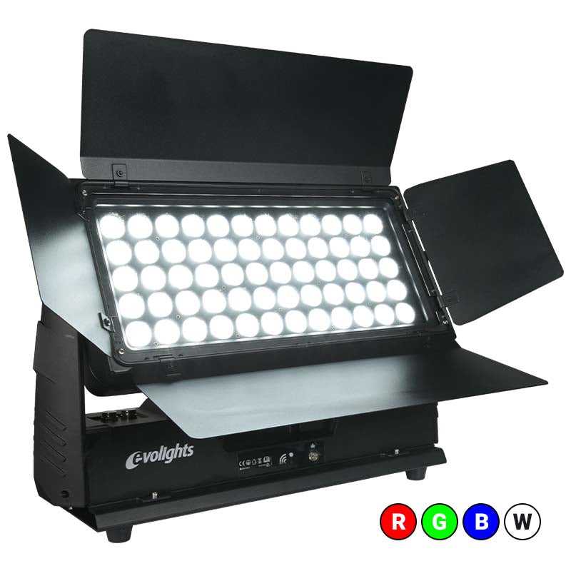 EVOLIGHTS 60x10W RGBW LED WALL WASHER outdoor lighting IP65