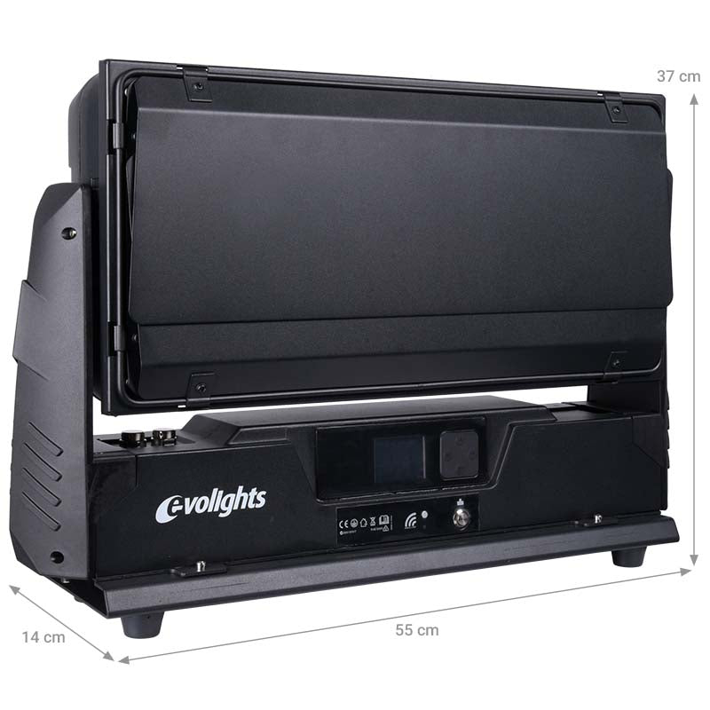 EVOLIGHTS 60x10W RGBW LED WALL WASHER outdoor lighting IP65