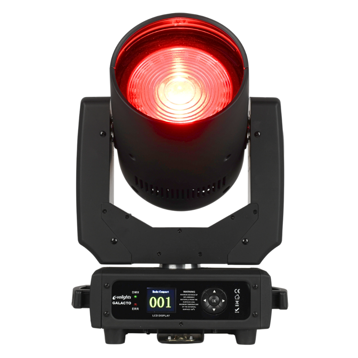 EVOLIGHTS GALACTO moving head beam wash lighting