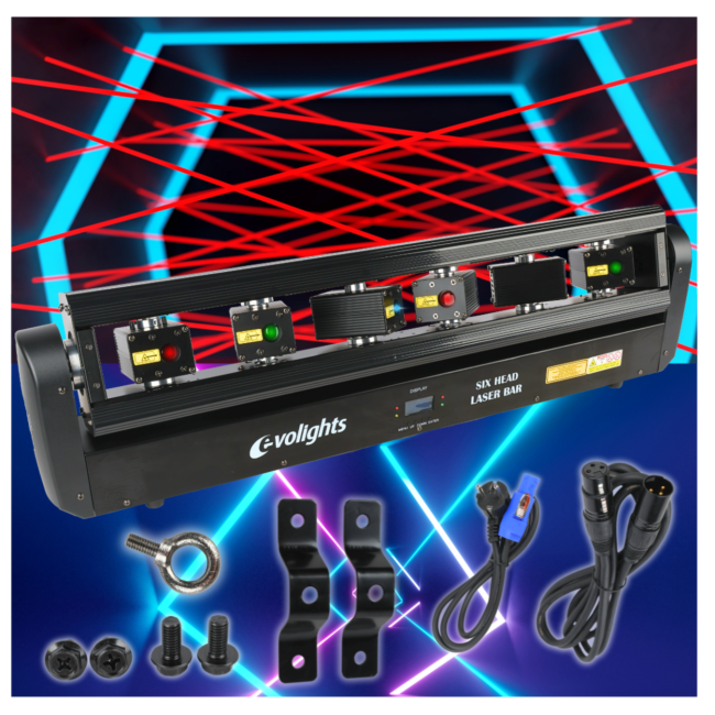 EVOLIGHTS LASER M-BAR professional moving laser bar