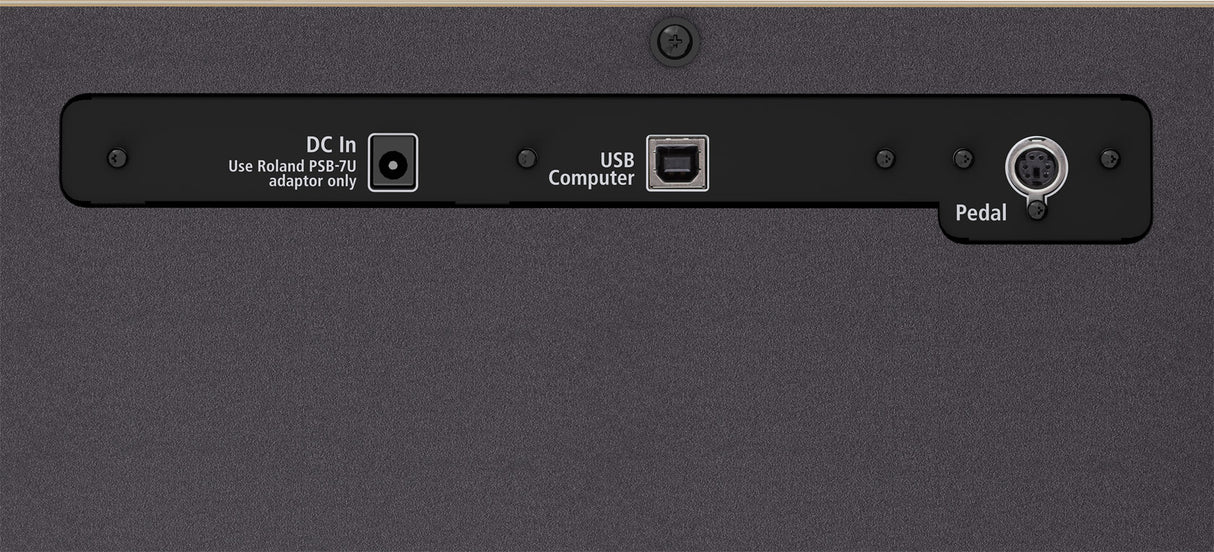 Roland F701 El Klaver (Sort)