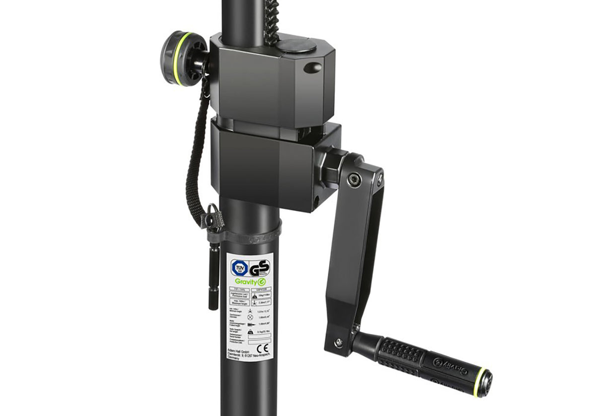 Gravity Wind-Up Speaker Stand