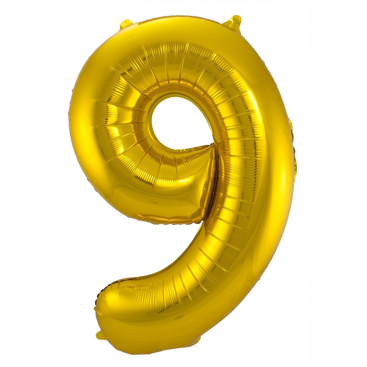 9 Shaped Number Foil Balloon Gold (86 cm)