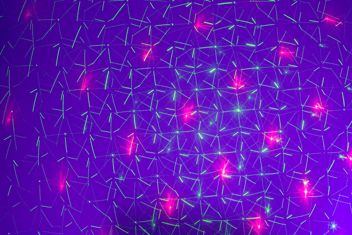 Ibiza LED Lightbar Moonflower, Laser and Strobe