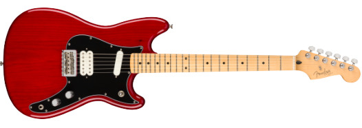 Fender Player Duo-Sonic Electric Guitar (Crimson Red Transparent )