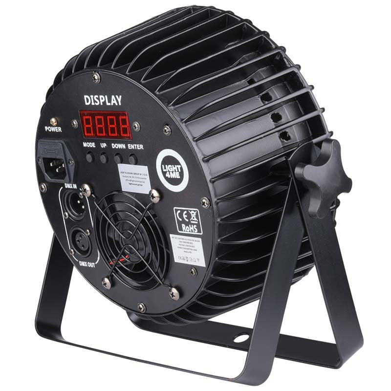 LIGHT4ME ALU HEXA PAR 18x10W RGBWA-UV scenespotlight LED