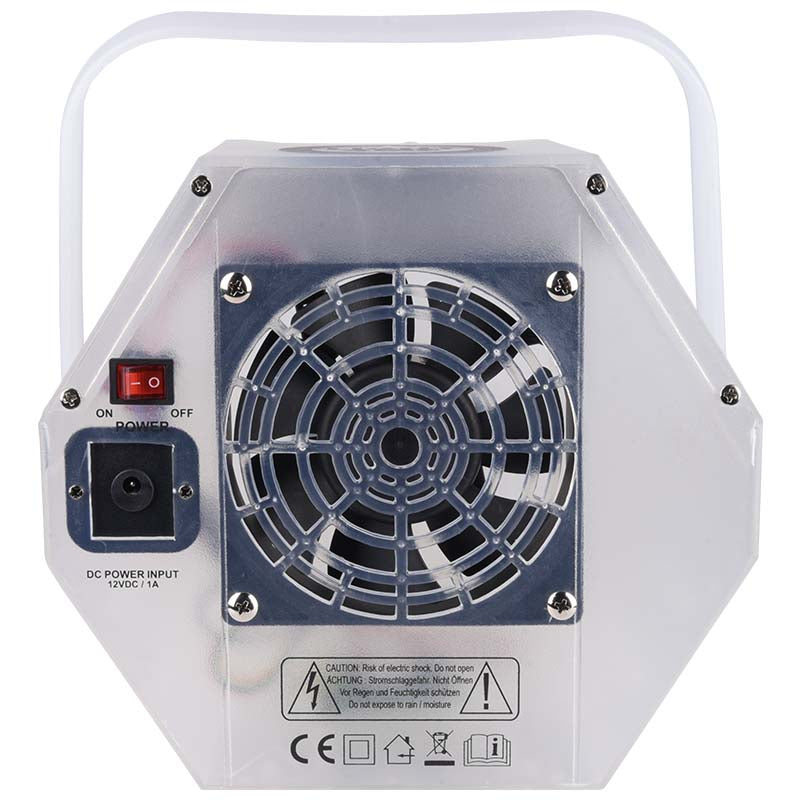 LIGHT4ME BUBBLE LED lille effektiv boblemaskine