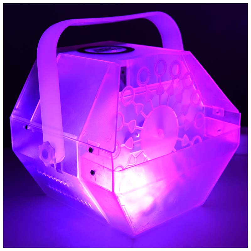 LIGHT4ME BUBBLE LED lille effektiv boblemaskine
