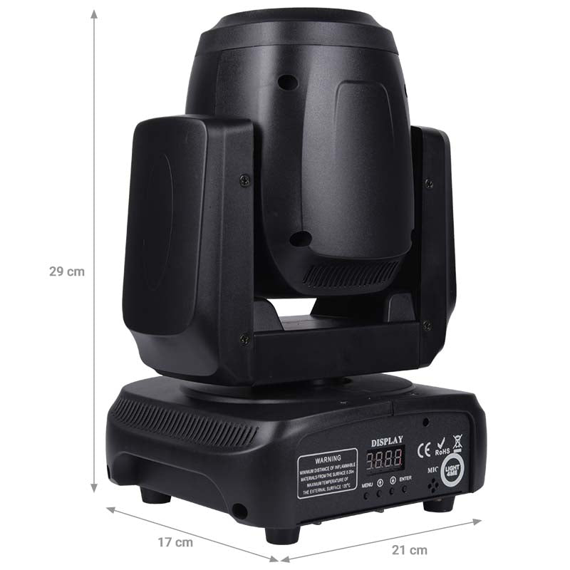 LIGHT4ME FOCUS 100 BEAM LED-bevægeligt hoved