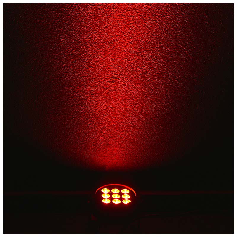 LIGHT4ME PAR RGBW 9x10 scenespotlight LED-lysarmatur