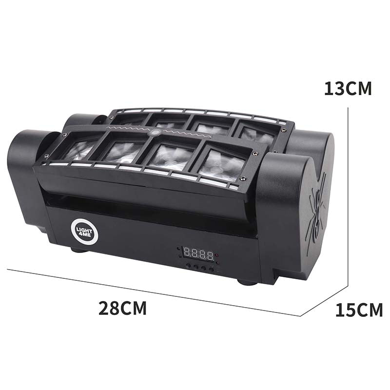 LIGHT4ME SPIDER STROBO LASER LED Light Effect