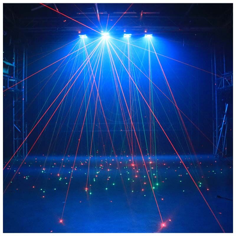 LIGHT4ME SPIDER STROBO LASER LED Light Effect