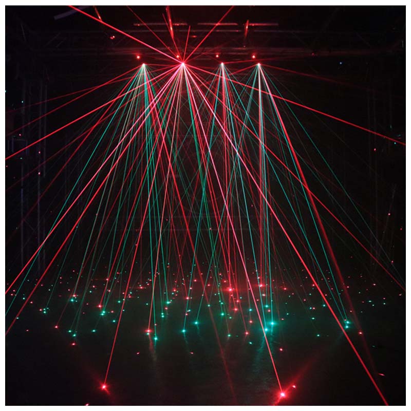 LIGHT4ME SPIDER STROBO LASER LED Light Effect