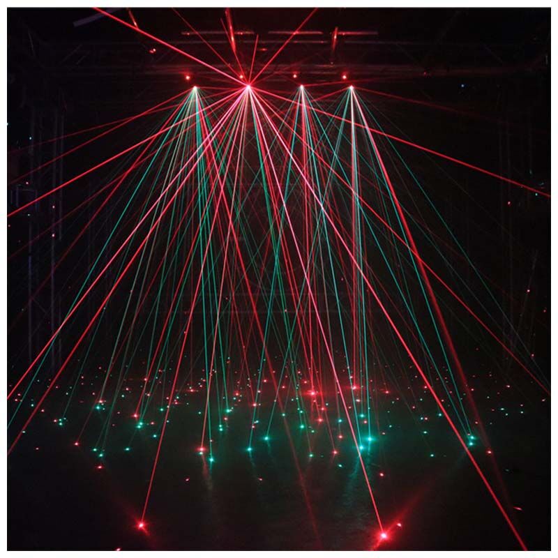 LIGHT4ME SPIDER STROBO LASER LED Light Effect