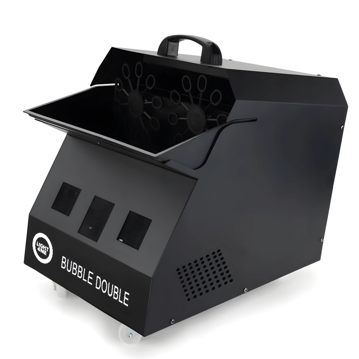 LIGHT4ME BUBBLE DOUBLE Bubble Machines 300W black