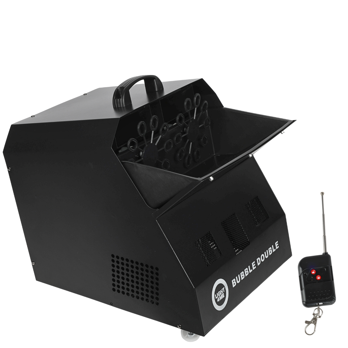 LIGHT4ME BUBBLE DOUBLE Bubble Machines 300W black