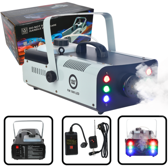 LIGHT4ME FM 1500 LED fog machine