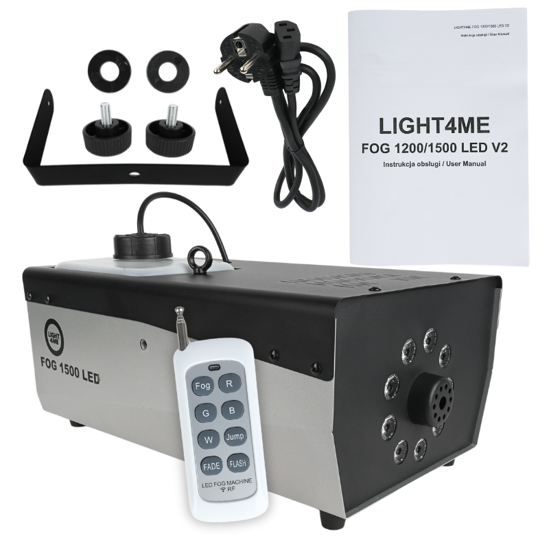 LIGHT4ME FOG 1500 LED V2 fog machine
