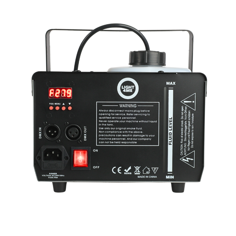 LIGHT4ME FOG 1500 LED V2 fog machine