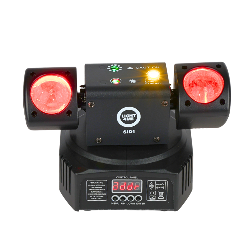 LIGHT4ME SID1 4in1 RGBWA LED multi-effect light