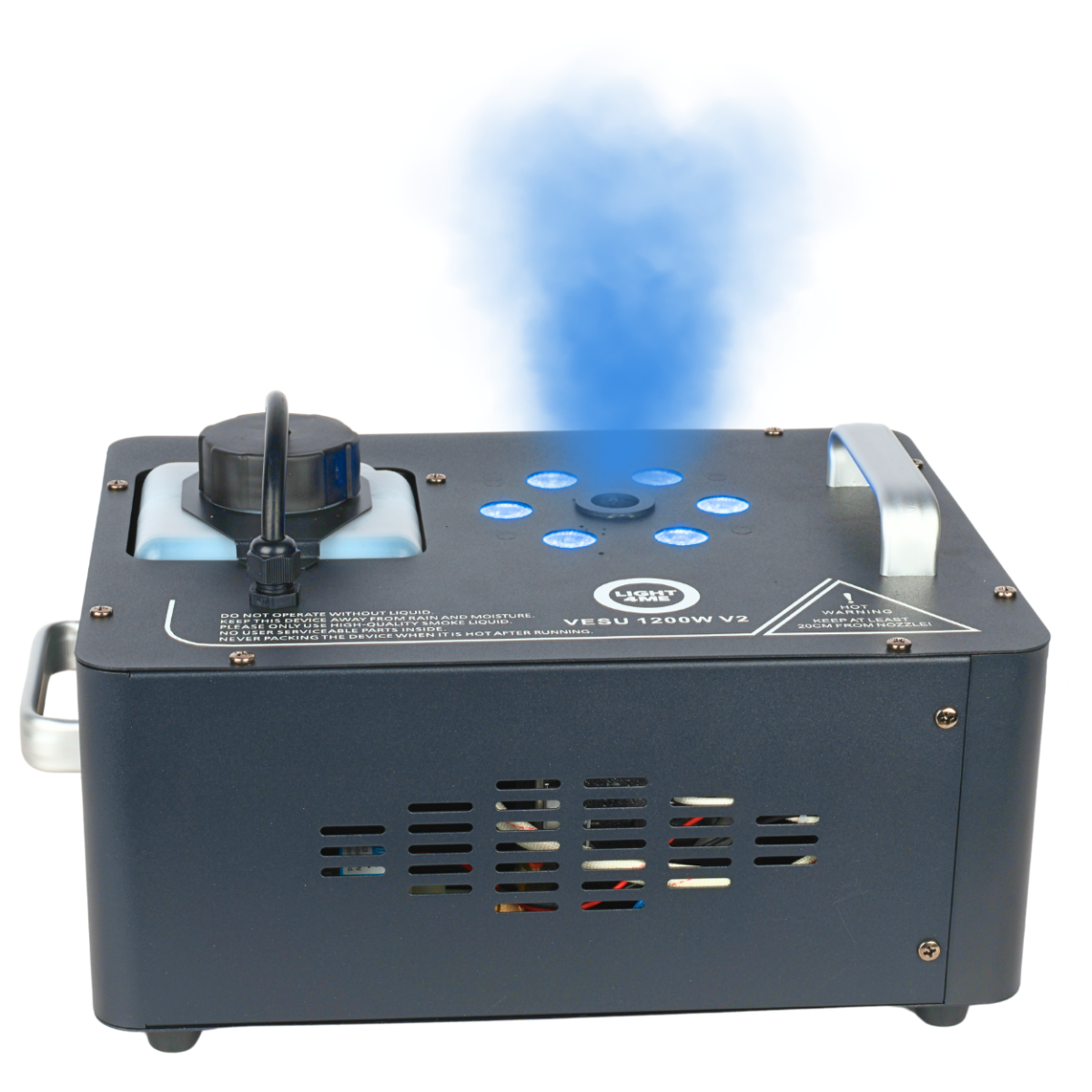 LIGHT4ME VESU 1200W V2 Vertical Fog Machine with RGB LED